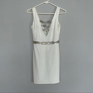 BEBE white dress